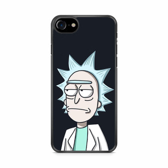 Rick and Morty Flat Face iPhone SE 2020 Case