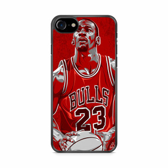 Michael Jordan Bulls iPhone SE 2020 Case