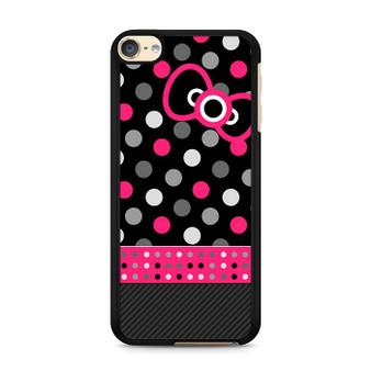 hello kitty polkadots iPod Touch 6 Case