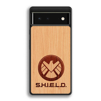 shield wood Google Pixel 6 | Google Pixel 6a | Google Pixel 6 Pro Case