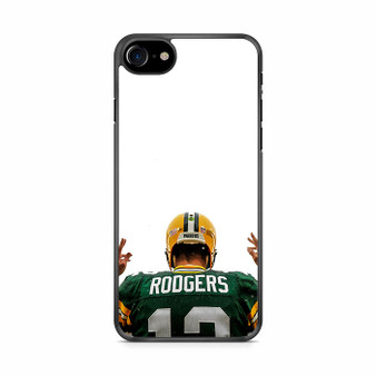 Aaron Rodgers Green Bay Packers 2 iPhone SE 2020 Case