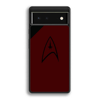 Star Trek Logo Dark Red Google Pixel 6 | Google Pixel 6a | Google Pixel 6 Pro Case