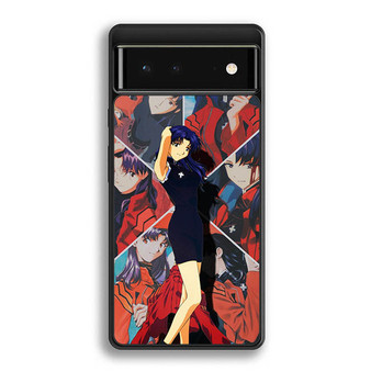 Evangelion Misato Katsuragi 1 Google Pixel 6 | Google Pixel 6a | Google Pixel 6 Pro Case