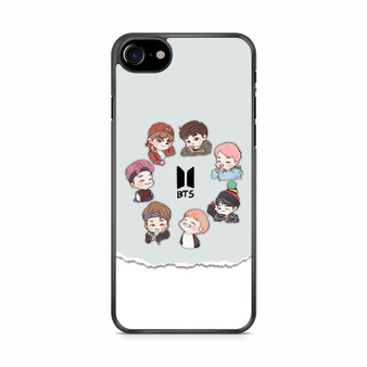 BTS Cartoon Cute iPhone SE 2020 Case