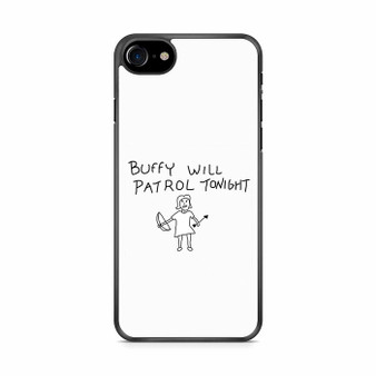 Buffy Will Patrol Tonight iPhone SE 2020 Case