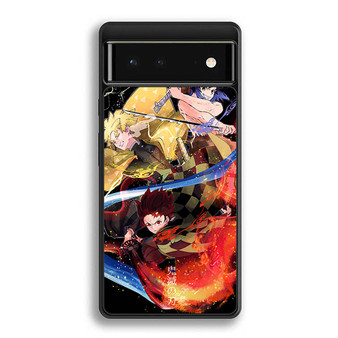 Demon Slayer Tanjiro Zenitsu and Inosuke Google Pixel 6 | Google Pixel 6a | Google Pixel 6 Pro Case