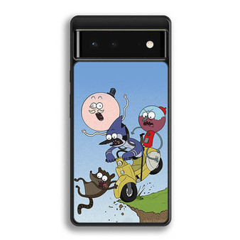 Rigby And Mordecai Playing Around Google Pixel 6 | Google Pixel 6a | Google Pixel 6 Pro Case
