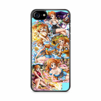 One Piece Nami Collage iPhone SE 2020 Case