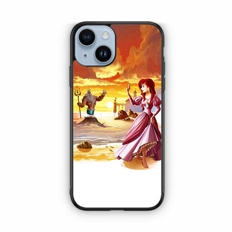 Ariel the Little Mermaid & King of Sea iPhone 14 Case