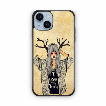 I love you deerly iPhone 14 Case