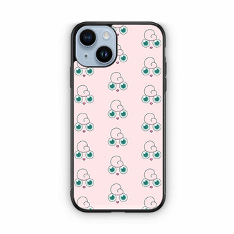 Pokemon Jigglypuff face collage iPhone 14 Case