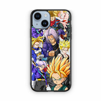 Trunks Dragon Ball Collage iPhone 14 Case