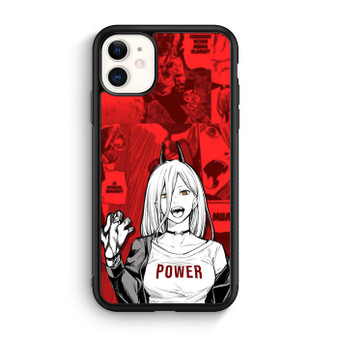 Power in red iPhone 12 Case
