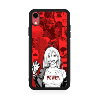 Power in red iPhone XR Case
