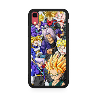 Trunks Dragon Ball Collage iPhone XR Case