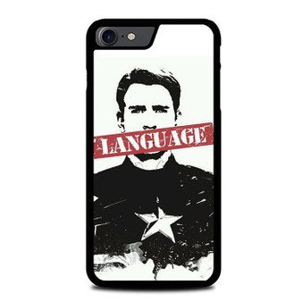 Captain America Language iPhone SE 2022 Case