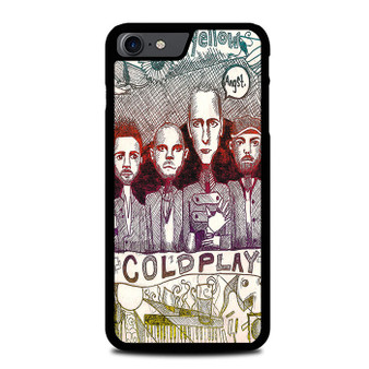 coldplay art iPhone SE 2022 Case