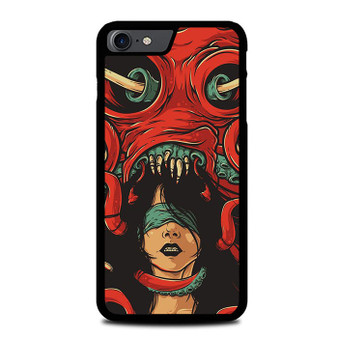 Japan Classic Octpus Art iPhone SE 2022 Case