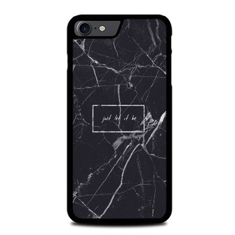 Just Let It Be Quote iPhone SE 2022 Case