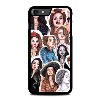 Lana Del Rey Collage 2 T iPhone SE 2022 Case