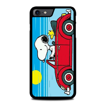 Snoopy in Car iPhone SE 2022 Case