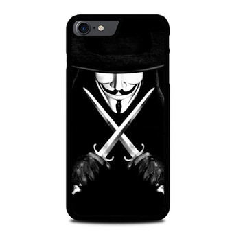 V For Vendetta Annonymous iPhone SE 2022 Case