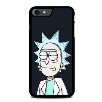 Rick and Morty Flat Face iPhone SE 2022 Case