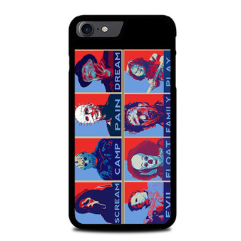 Halloween Character Jason Freddy Scream iPhone SE 2022 Case