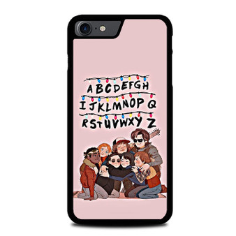 Stranger Things Alphabet 2 iPhone SE 2022 Case