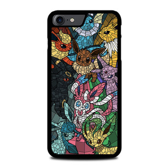 Pokemon in Glass Art iPhone SE 2022 Case