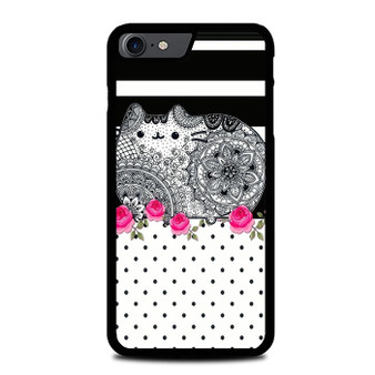 Pusheen Mandala iPhone SE 2022 Case