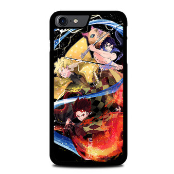 Demon Slayer Tanjiro Zenitsu and Inosuke iPhone SE 2022 Case