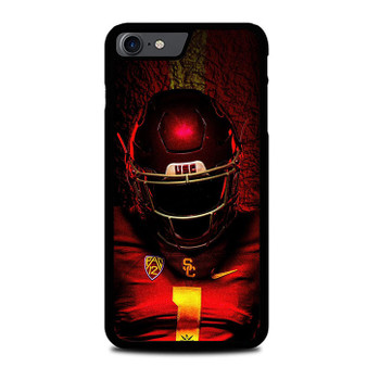 USC Trojan Red Fire iPhone SE 2022 Case