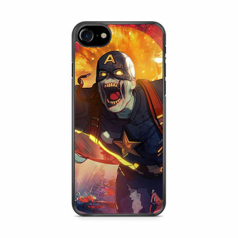 Captain America X Zombie What If iPhone SE 2020 Case