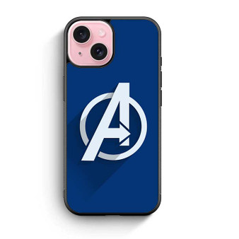 Avenger White Logo iPhone 15 Case