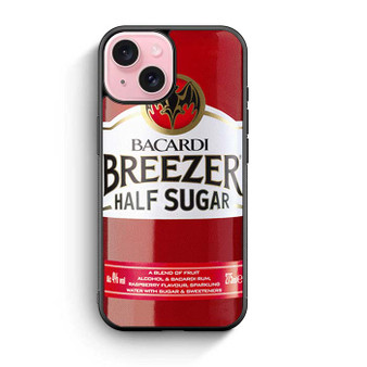 Bacardi Half Sugar red iPhone 15 Case