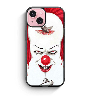Bald Pennywise Clown iPhone 15 Case