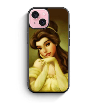 Beautiful Princess Belle in Disney iPhone 15 Case