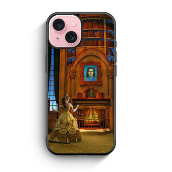 Beauty and the Beast in Castle iPhone 15 Case