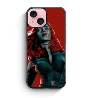 black widow the avenger iPhone 15 Case