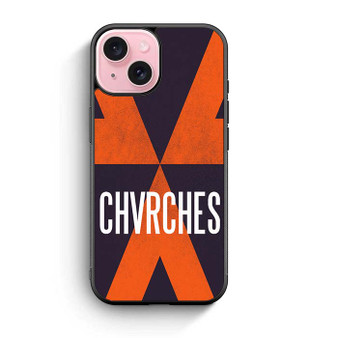 CHVRCHES logo pattern iPhone 15 Case