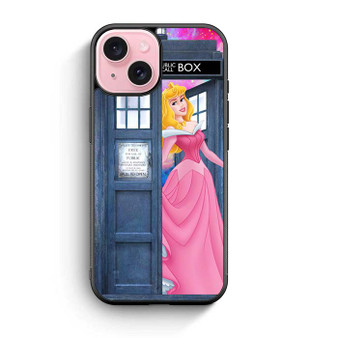 cinderella who tardis iPhone 15 Case