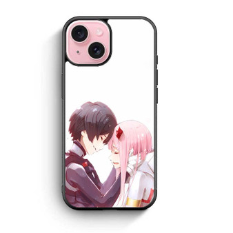 Darling in the franxx Zero Two and Hiro iPhone 15 Case