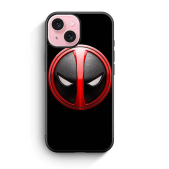 Deadpool Emblem iPhone 15 Case