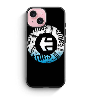 etnies collage logo iPhone 15 Case