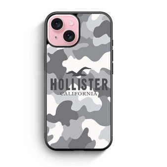 Hollister Camo iPhone 15 Case