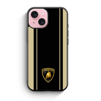 Lamborghini Aventador Brown iPhone 15 Case