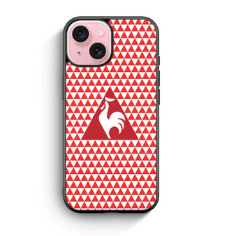 Le Coq Sportif Geometric iPhone 15 Case