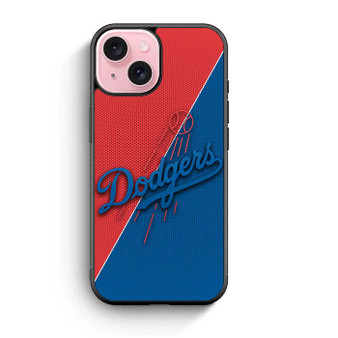 Los Angeles Dodgers Team Baseball iPhone 15 Case