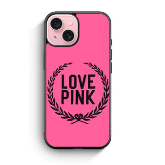 Love Pink iPhone 15 Case